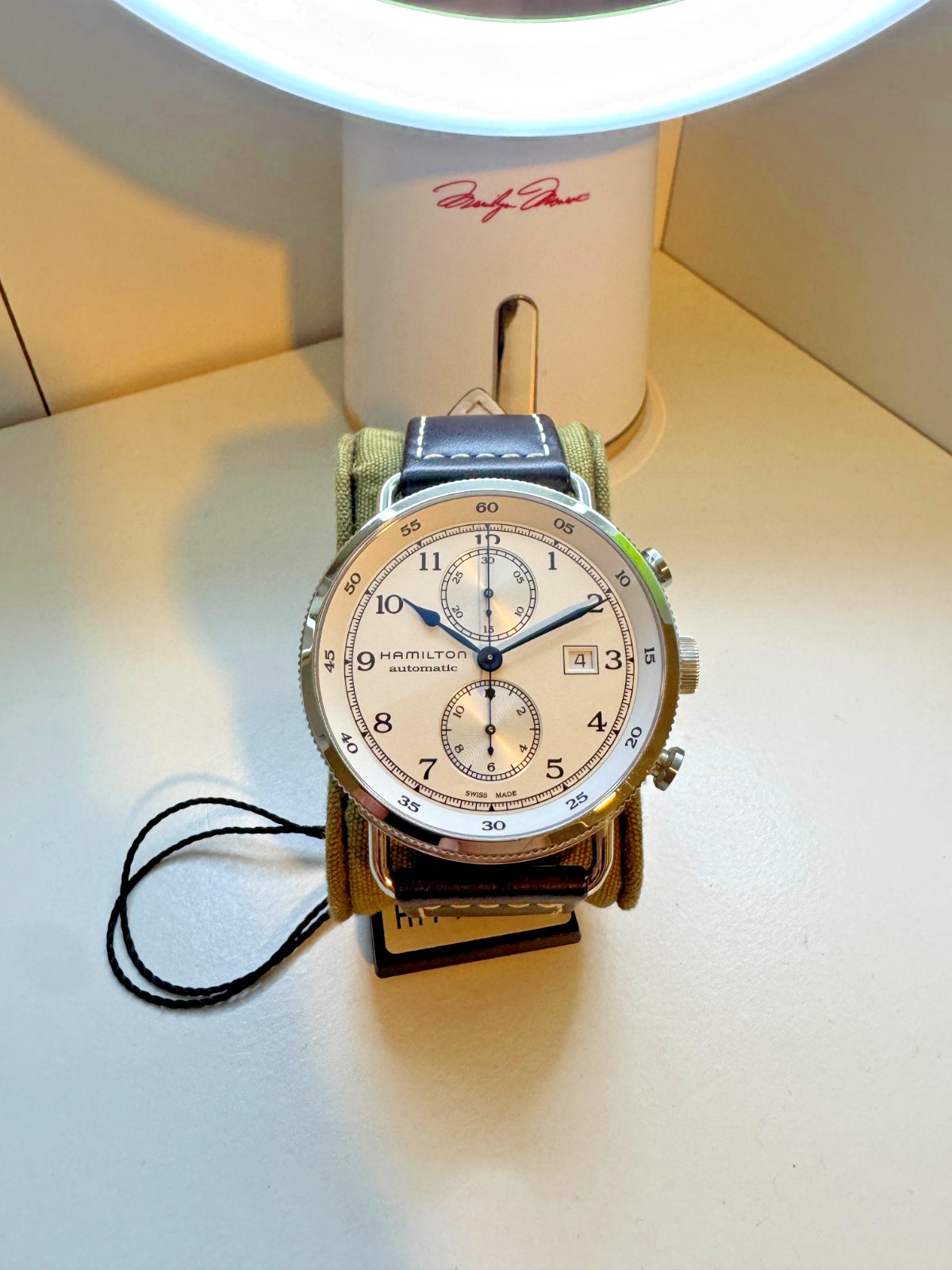 Hamilton Navy Pioneer Auto Chrono Khaki