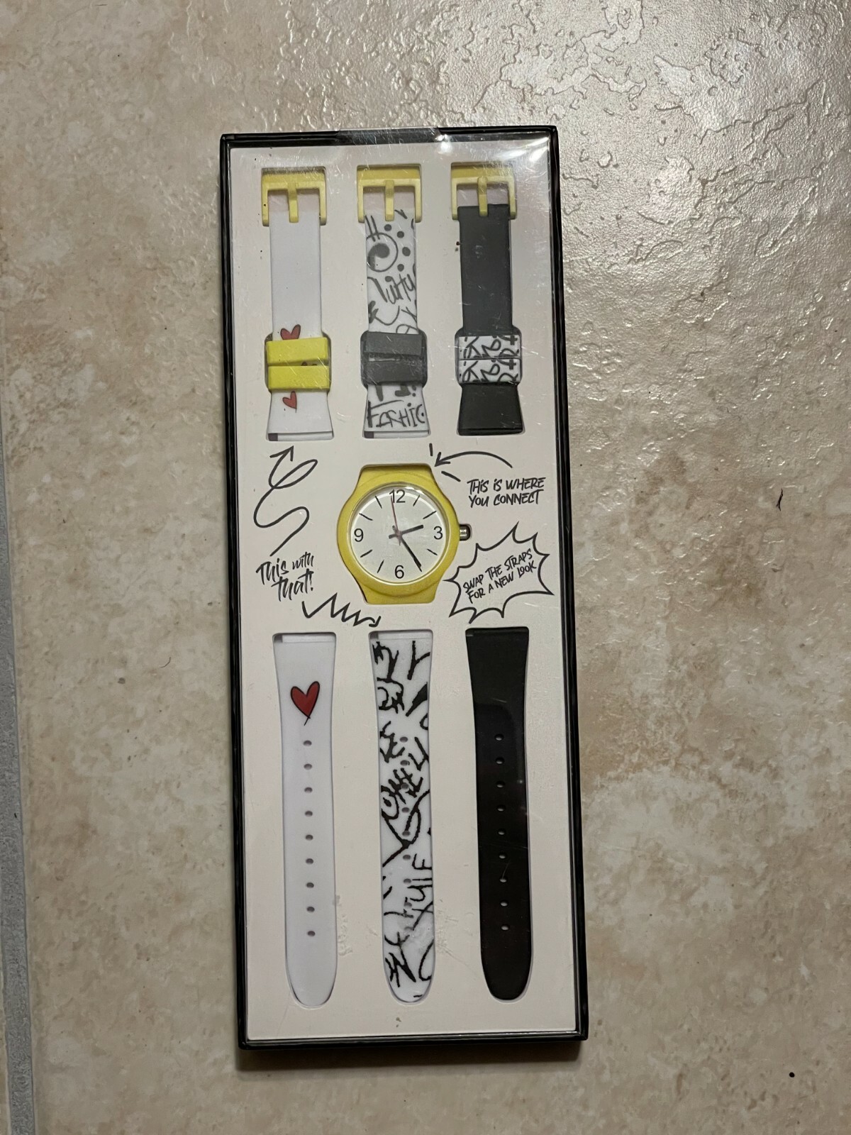 No Boundaries Watch With Interchangeable Bands