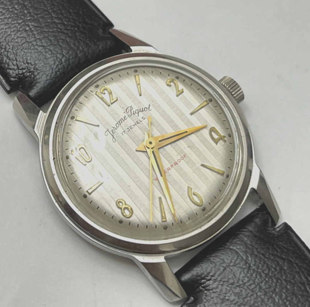Vintage 1960’s Jerome Piquot 17 Jewels Mechanical Watch- Excellent Condition