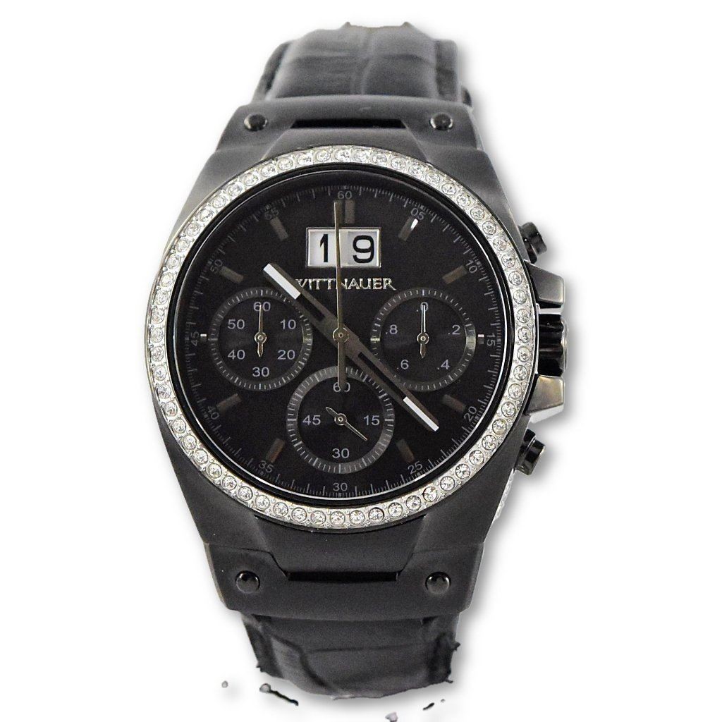 *Chrono Issue* Wittnauer Brody Men’s 41mm Black Chrono Watch WN1012 | by Bulova