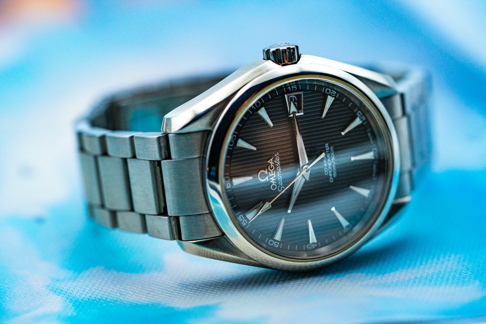 OMEGA Seamaster Aqua Terra 39mm Grey Dial Automatic Watch