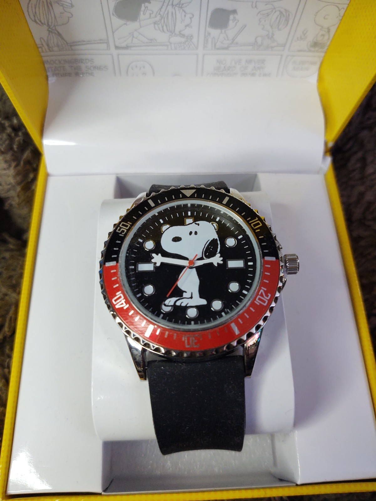 PEANUTS Snoopy 75th Anniversary Accutime Special Edition Watch BRAND NEW IN BOX