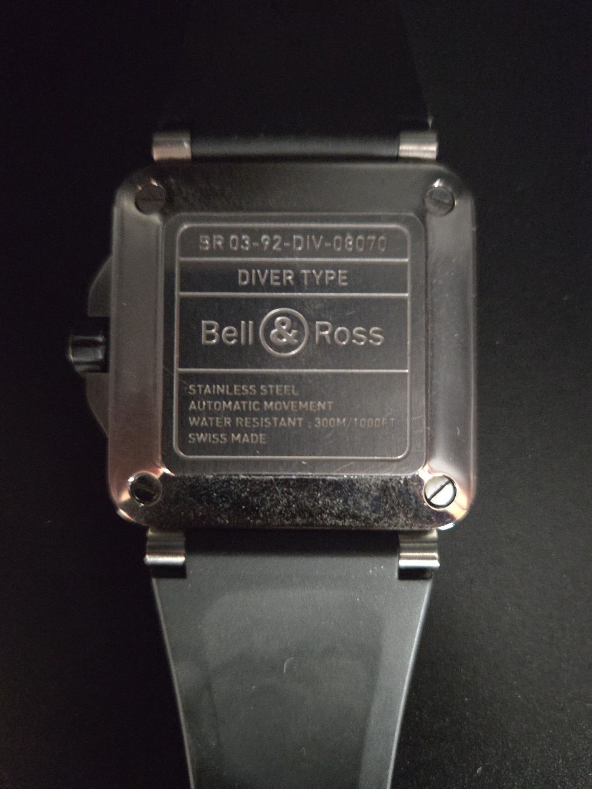 Bell & Ross BR 03-92-DIV-08070 Automatic Men’s Watch Full Set Stainless Steel
