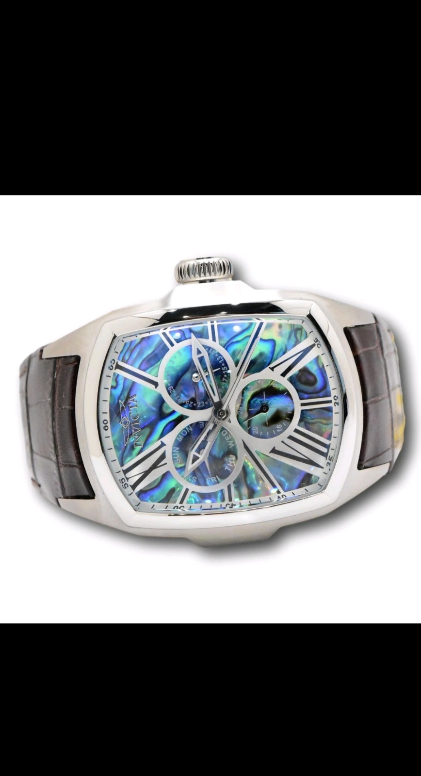 Invicta Lupah Men’s Watch w/ Abalone Dial – 46.8mm. Brown (45628)