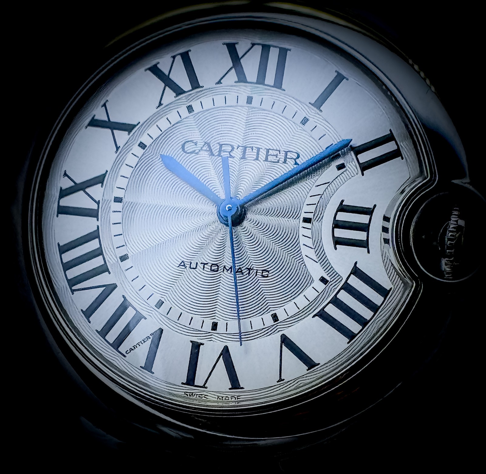 Cartier Ballon Bleu 36mm Automatic Blue hands – W6920046 – Box & Papers