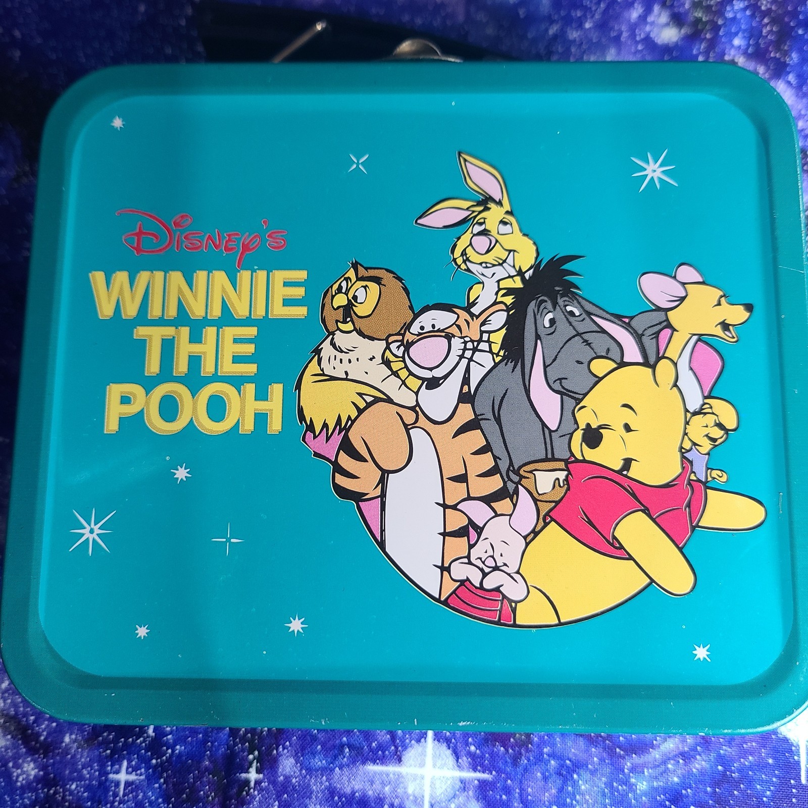 Disney Pooh Bear Vintage Lunchbox Watch with Pin Ready To Wear | See Video
