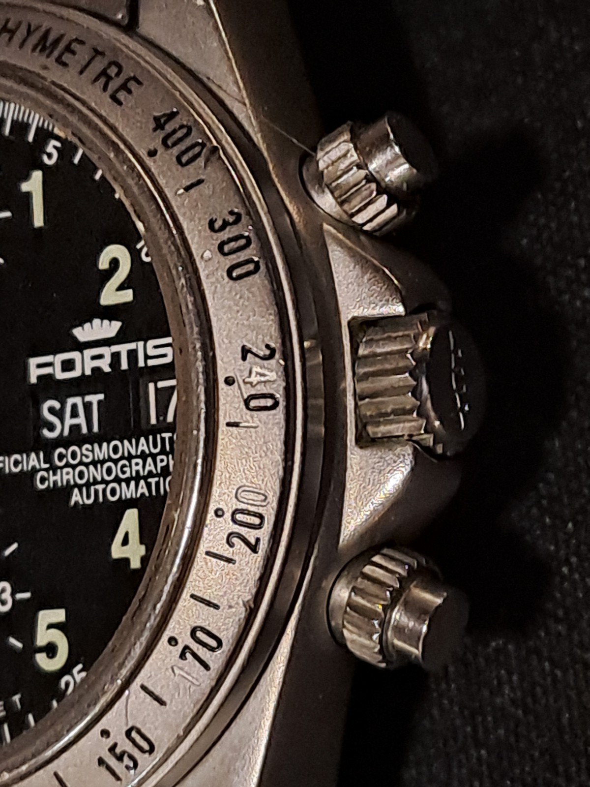 Fortis 602.22.142 Official Cosmonauts Cronograph Automatic Lemania 5100