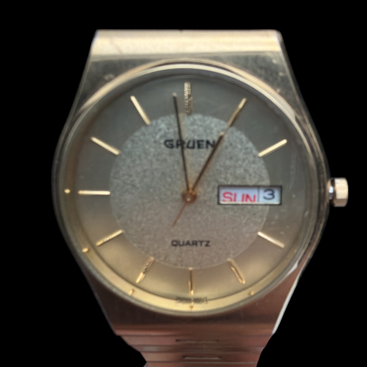 Gruen Quartz Men’s Watch Untested – See Photos / Description