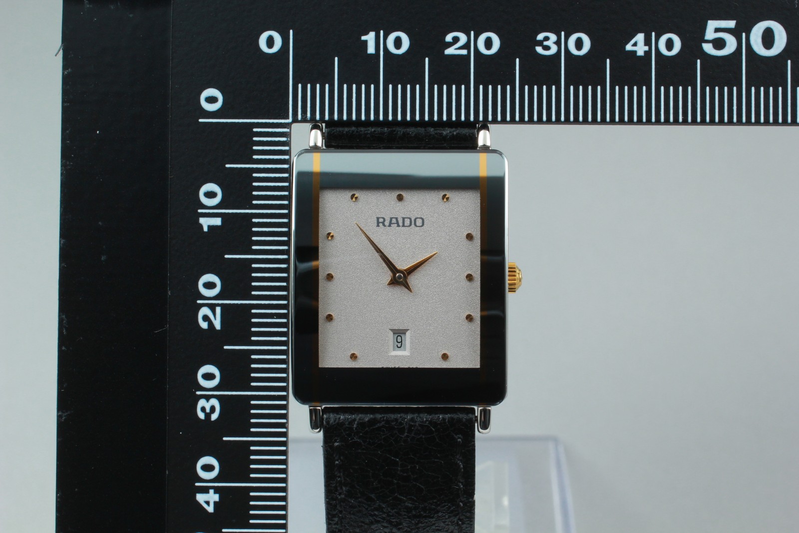 New Battery [Almost MINT] RADO DIASTAR 160.0487.3 Quartz Men’s Watch From JAPAN