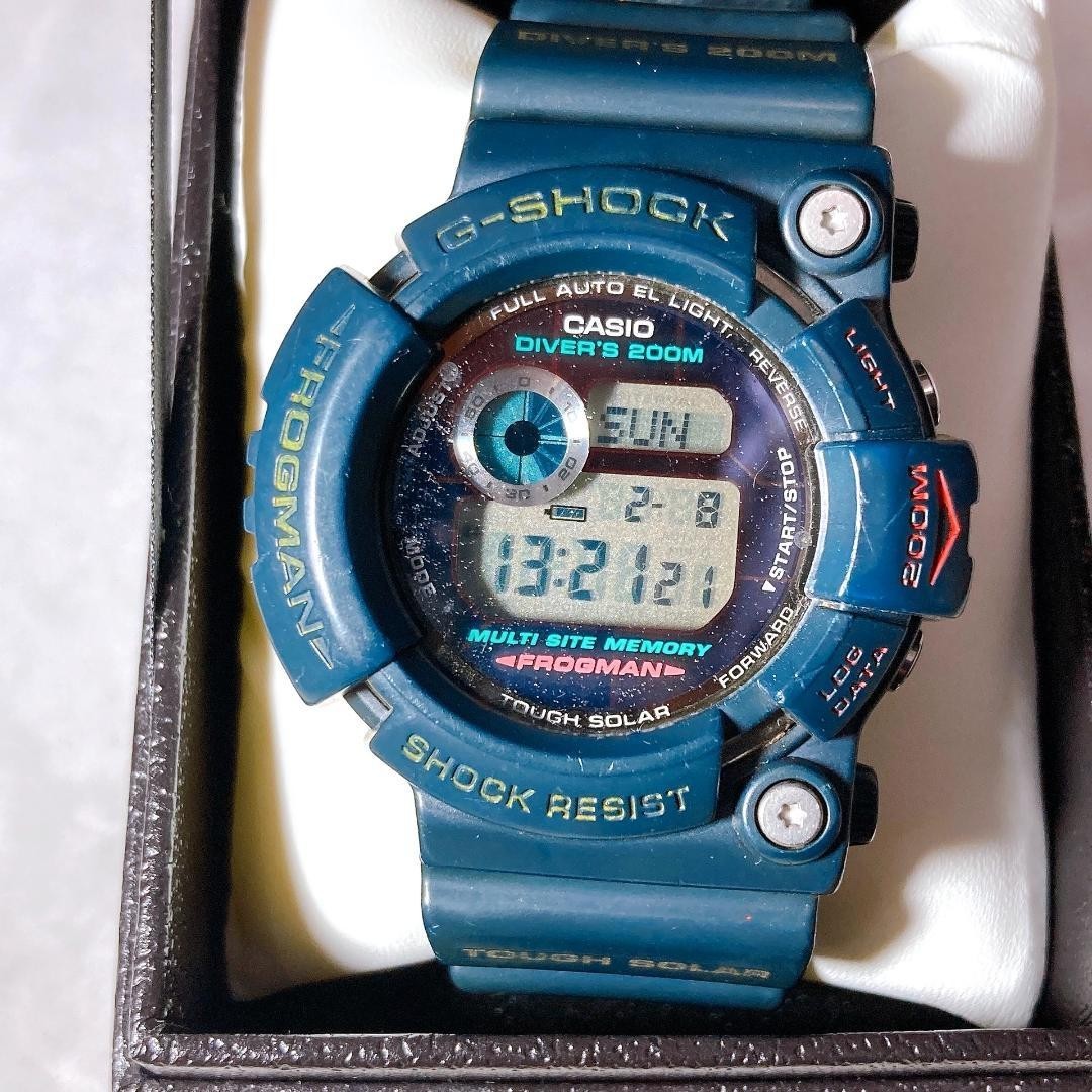 CASIO G-SHOCK GW-200 Frogman Men’s Watch Japan Antique Has scratches and stains