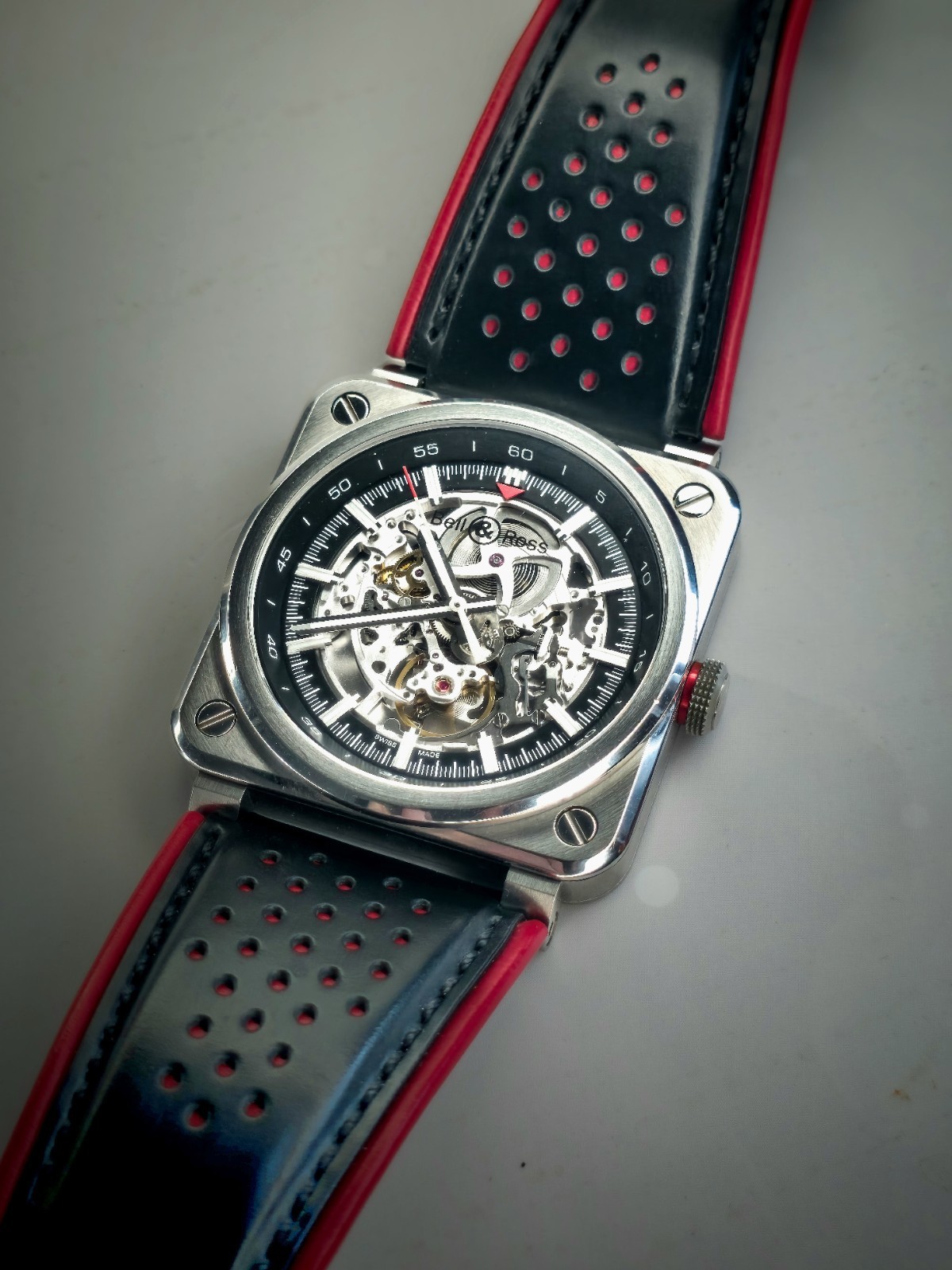 Bell＆Ross Aero GT BR03-92 LIMITED EDITION Complete Set, Automatic, Skeleton WOW!