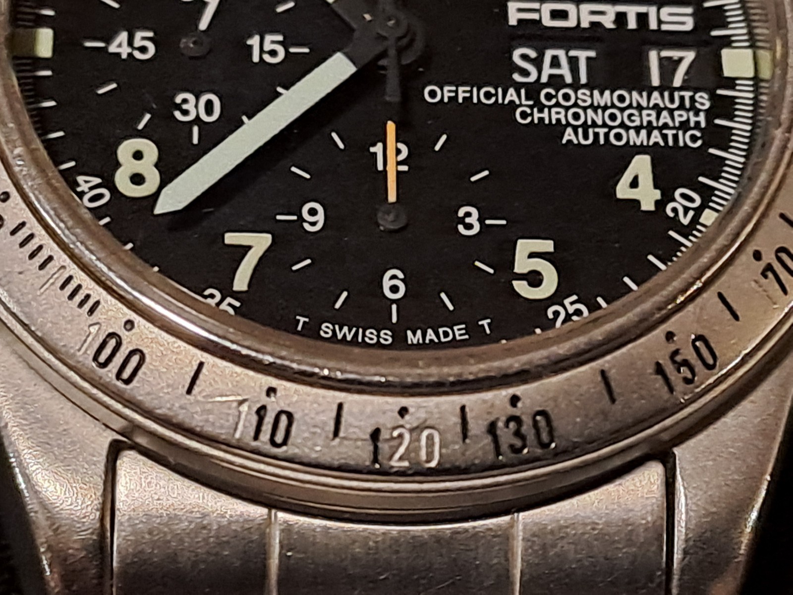 Fortis 602.22.142 Official Cosmonauts Cronograph Automatic Lemania 5100