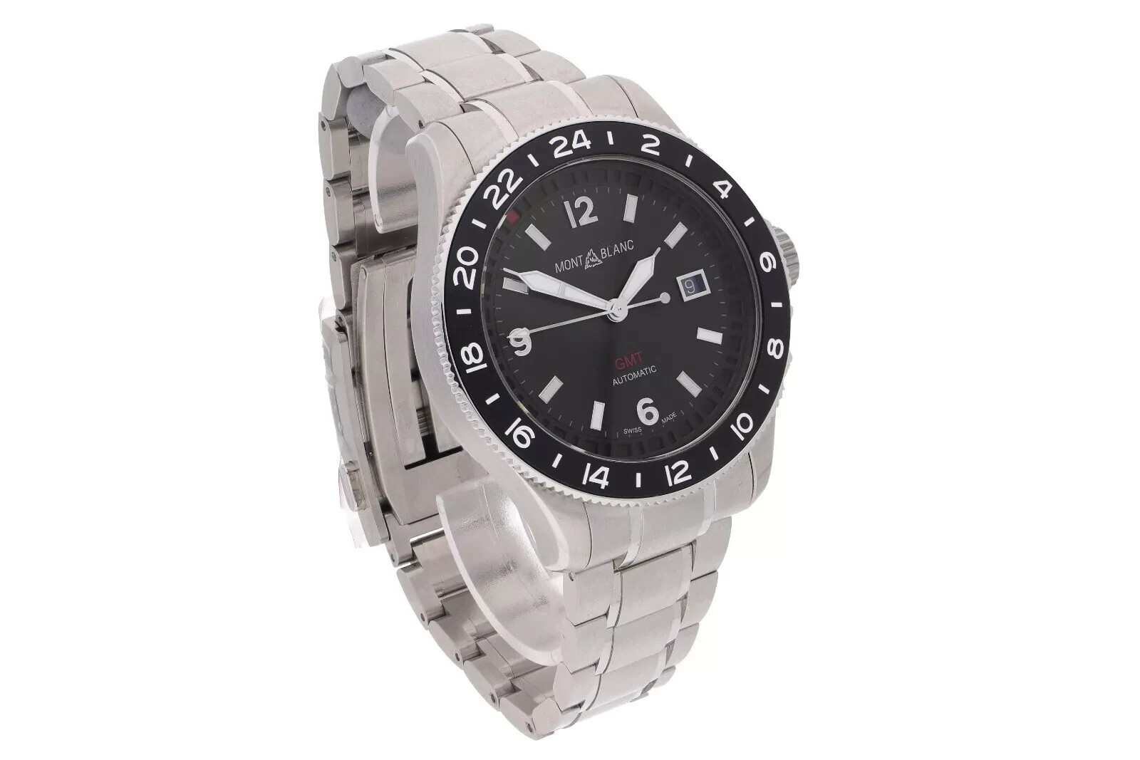 Montblanc 1858 Black GMT Automatic Watch