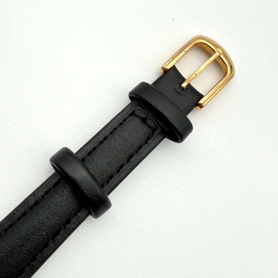 Mint condition Seiko watch, new battery, gold Roman numeral strap, women’s w