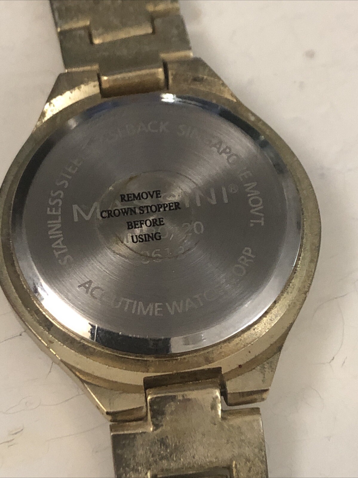 Massini Quartz Watch NEW BATTERY