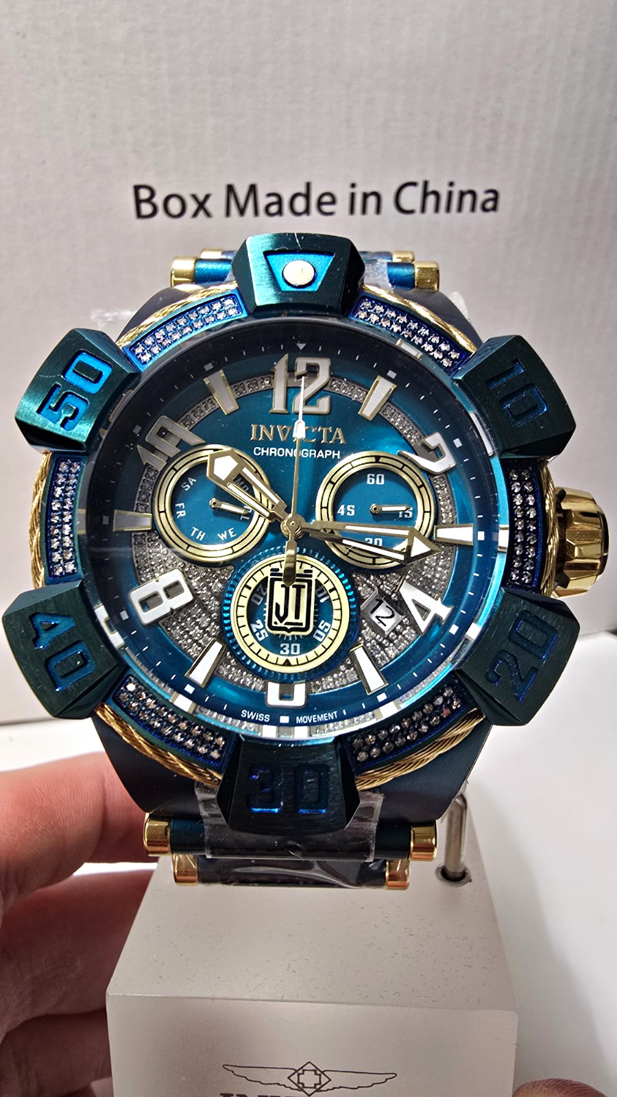 Invicta Jason Taylor Reserve, .45 Carat, Model 40440, 52mm