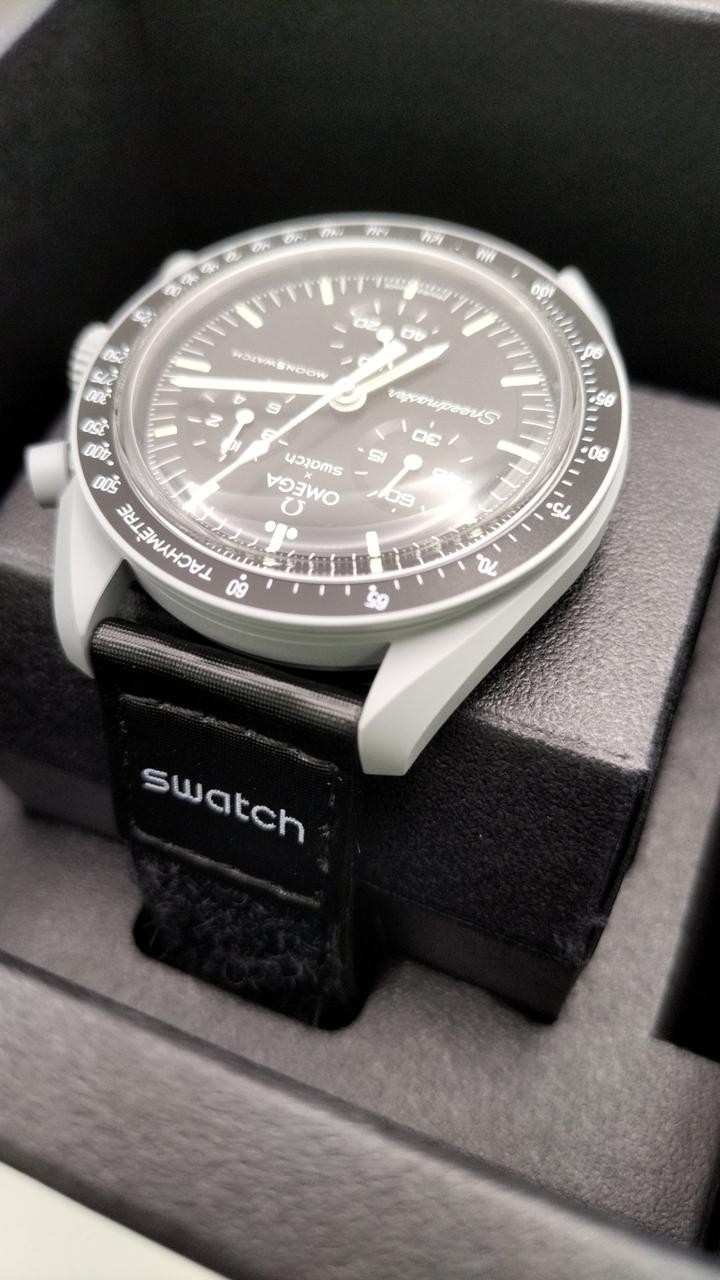 [A4N] Swatch x Omega Moonswatch Mission to the Moon Bioceramic Watch [r8n]