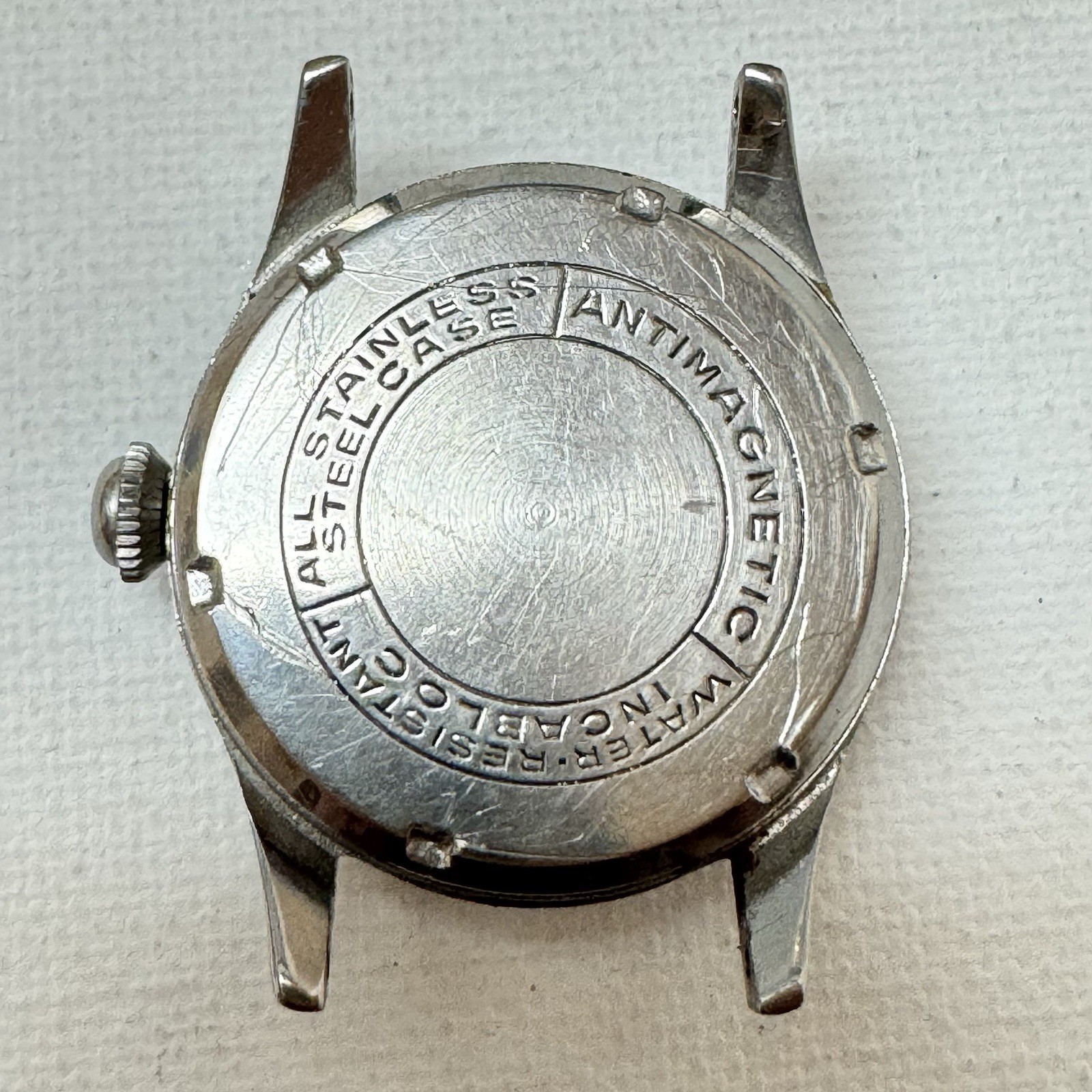 Wyler Incaflex 30mm WWII Era Watch Wittnauer Swiss Movement RUNNING