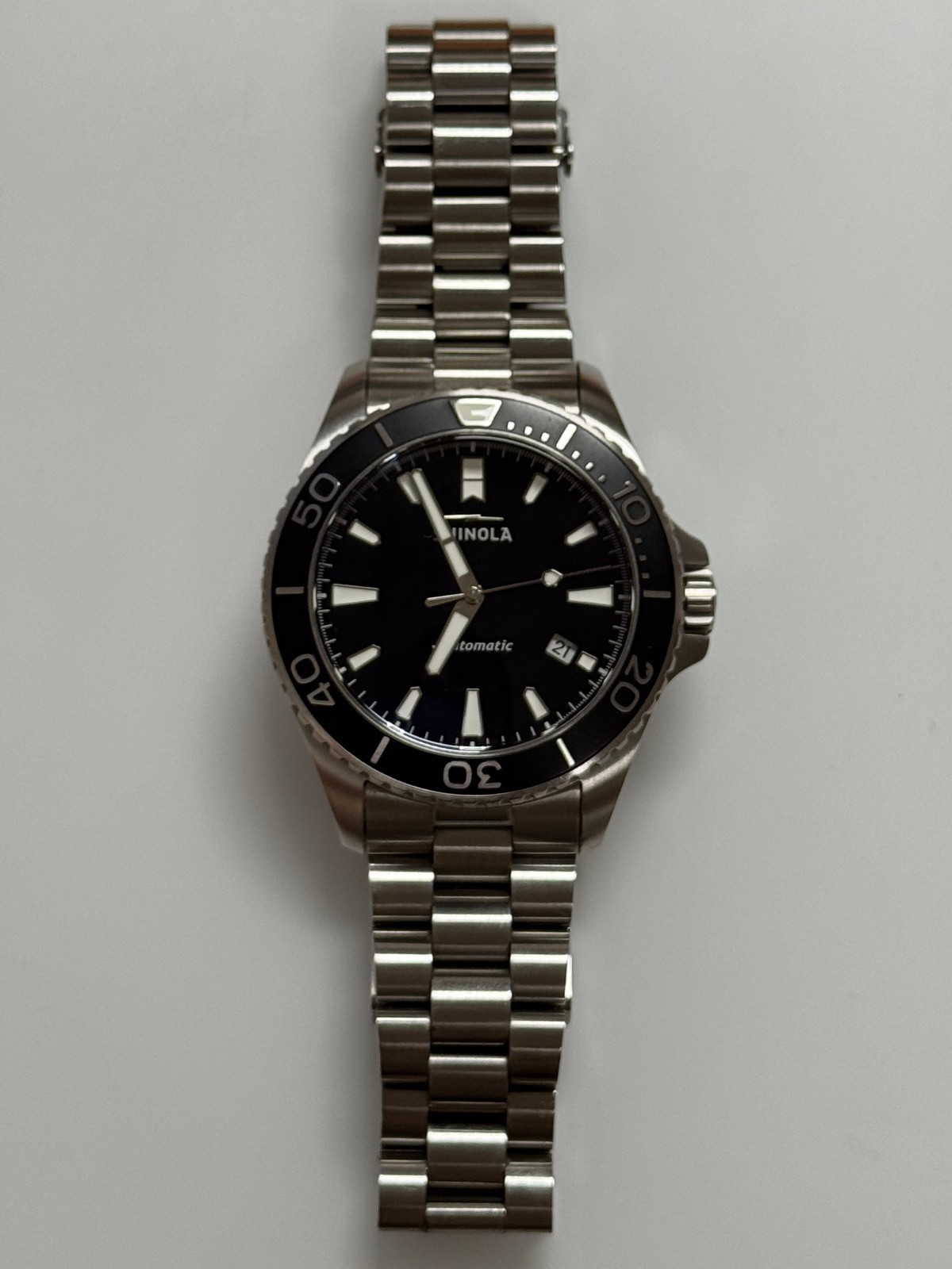Shinola Watch Lake Superior Monster Automatic 43mm GREAT USED CONDITION