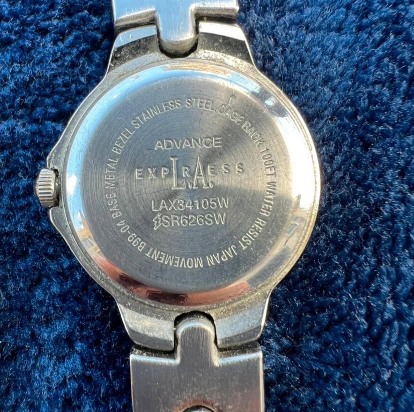 Silver Watch & Bangle Set