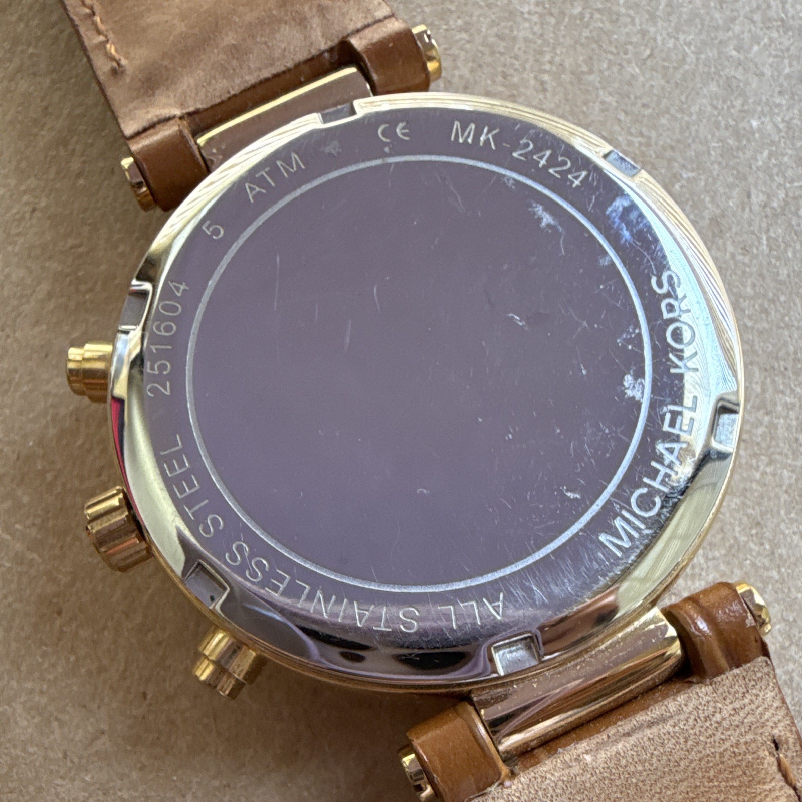 Michael Kors Sawyer Chronograph Watch – MK2424 39mm diameter, 11mm thickness