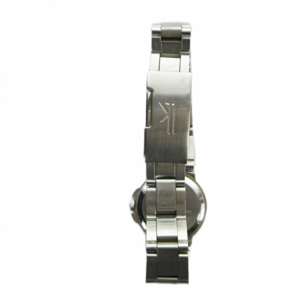 Used SEIKO 1F21 0AC0 LUKIA Wristwatch Quartz Red Dial Logo Silver GY11 MQ Ladies