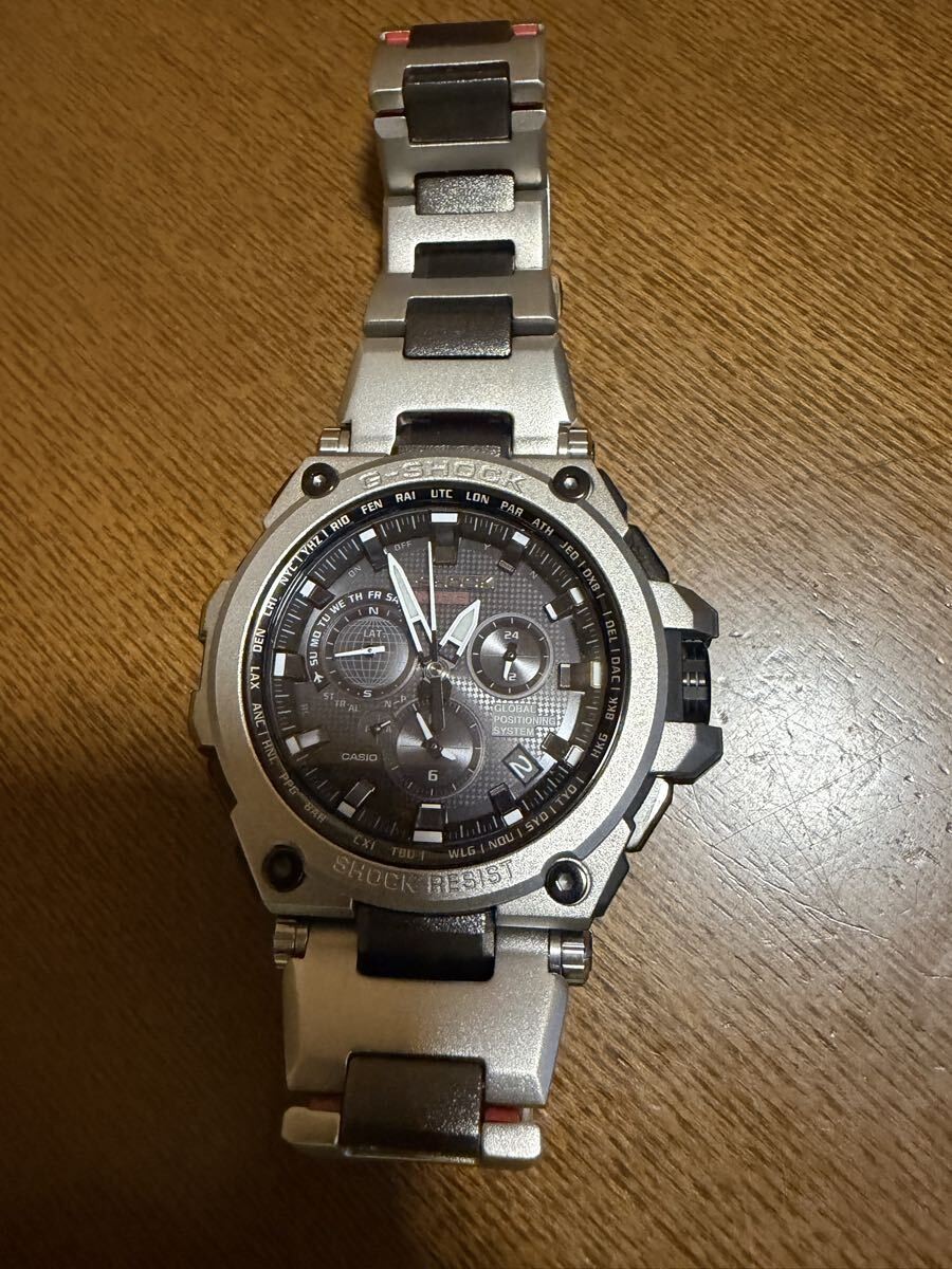 MTG S1000RS 1AJF CASIO G SHOCK wristwatch MT G radio solar chronograph worn twic