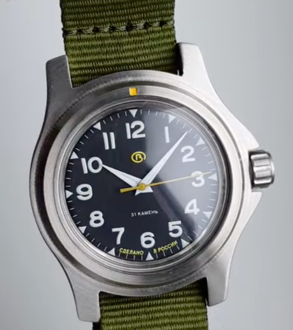 Vostok Komandirskie 18021V PILOT Watch Automatic USA Seller