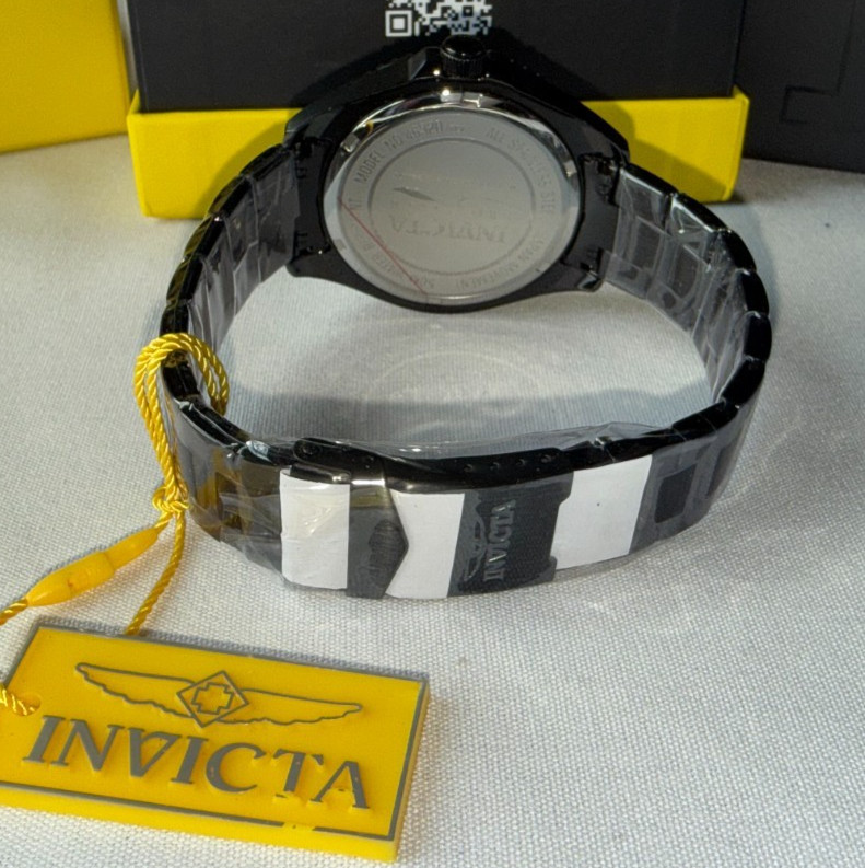Invicta 46320 Pro Diver Men’s 43mm Blue Sunray Date Dial Black Stainless Watch