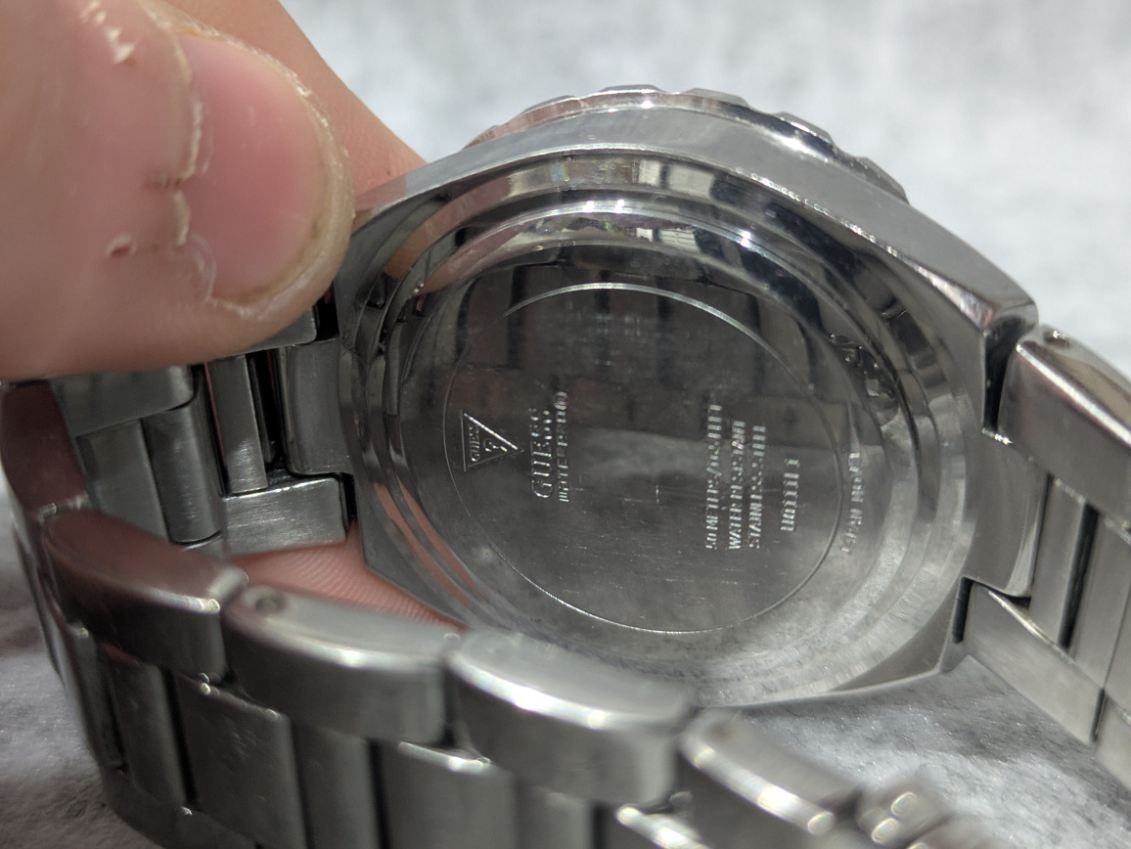 GUESS Women’s Quartz Analog Chronograph Steel Silver Viva 36mm