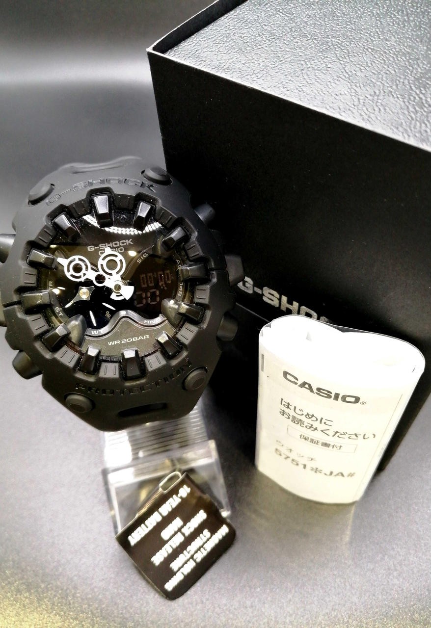 CASIO G-SHOCK CA VO1 1AJF Black Men Watch Auth Japan