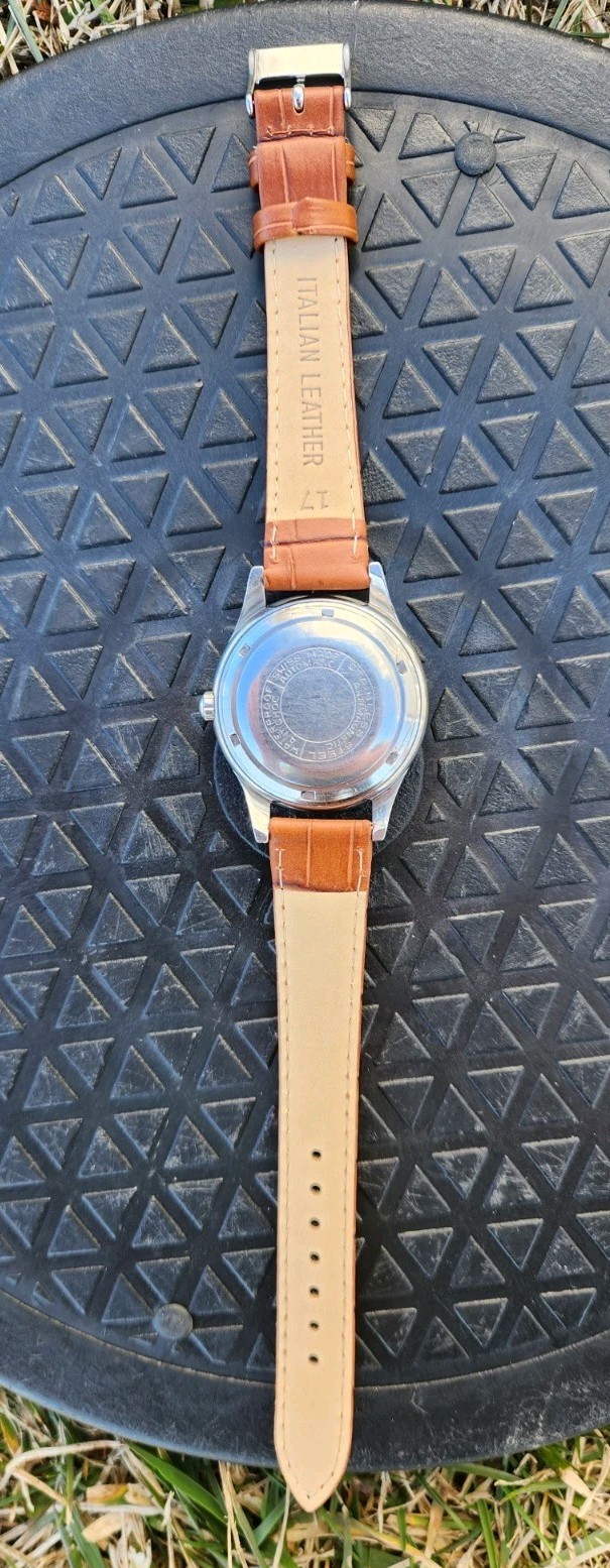 Vtg Lemania Automatic REF 259 *SERVICED* Men’s 35mm Watch LWO3600 21 Jewel!!!