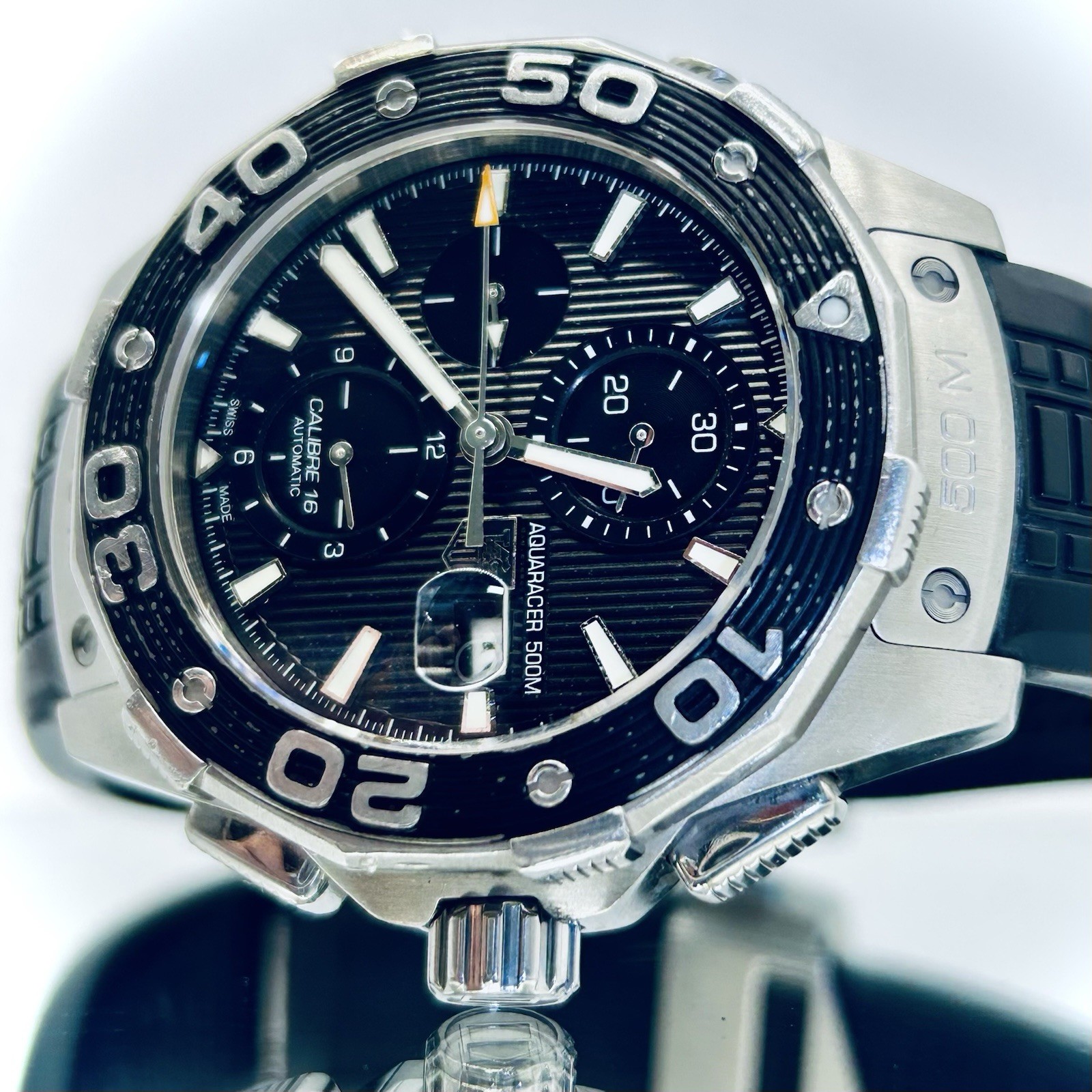 TAG HEUER AQUARACER CAJ2110 Chronograph 500M Calibre 16 Swiss Automatic Watch