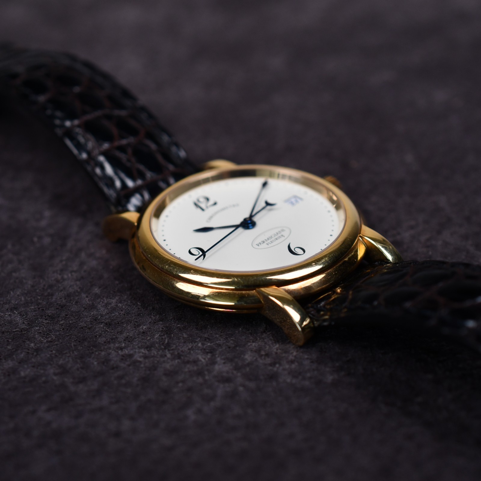 Parmigiani Fleurier Basica 18k Rose Gold 37mm Ref C04440 Automatic Cal PF340