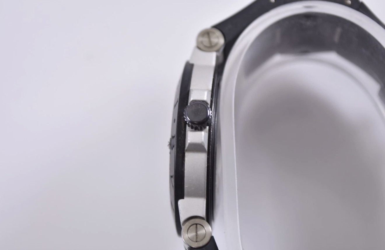 BVLGARI aluminum Watches AL38A aluminum/Rubber mens