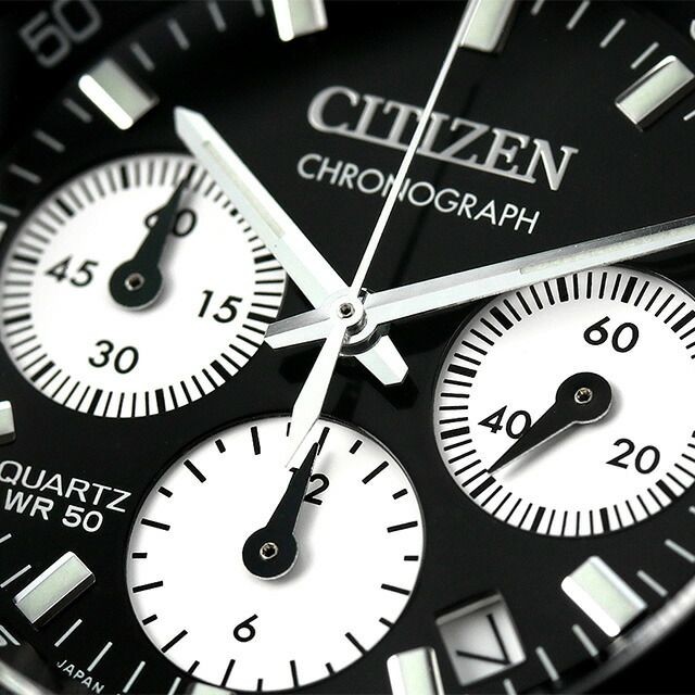 New CITIZEN RECORD LABEL Watch Men’s AN3660 81E Collection Record Label Horn Chr