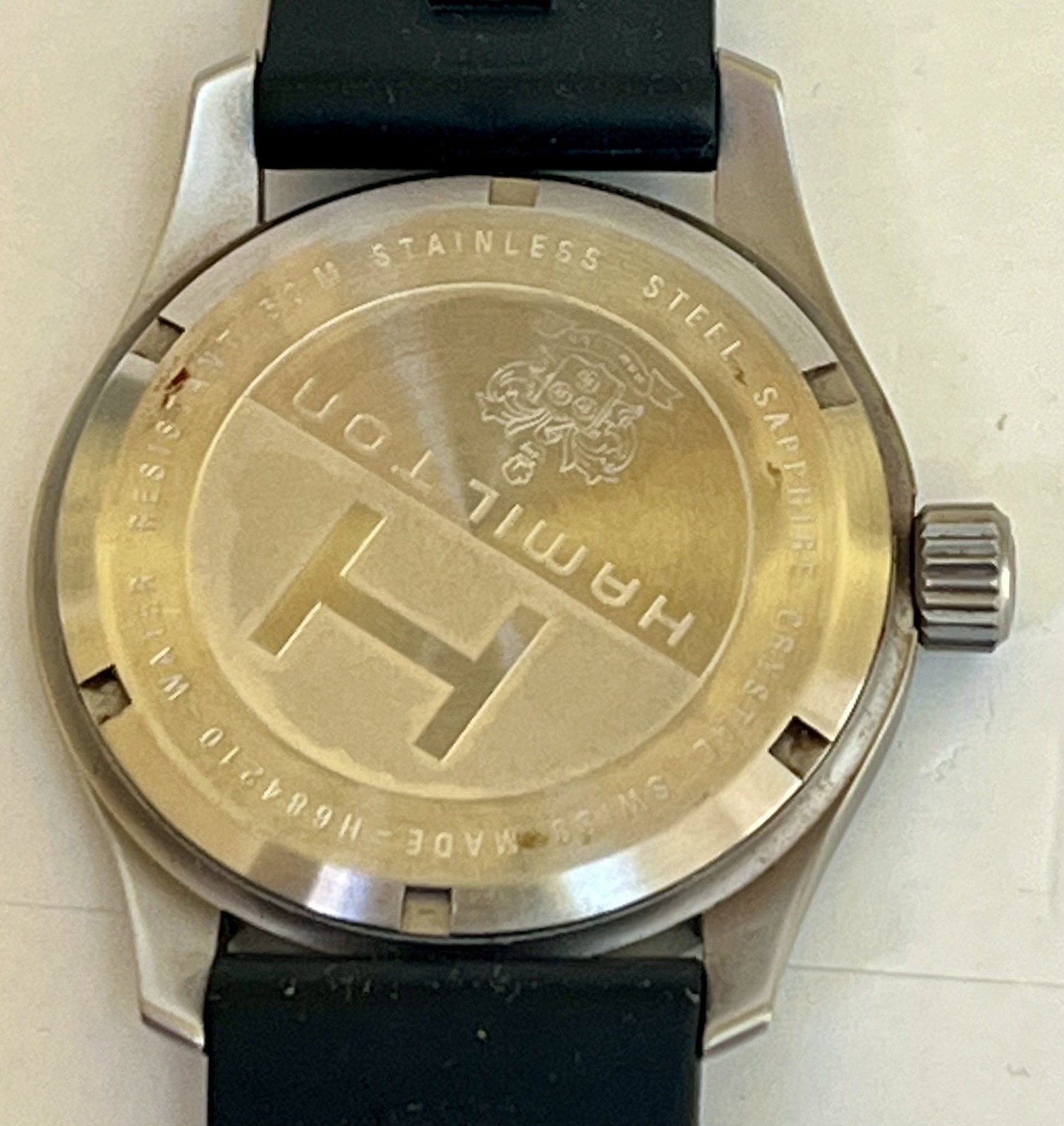 Hamilton Khaki Field S.W.A.T. 38mm Wristwatch H684210 W/ New Battery