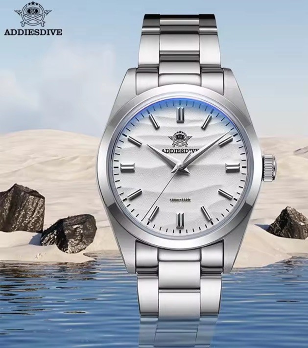ADDIESDIVE AD2030 Quartz Watch Dive Wristwatch 36mm Mechanical Wristwatch