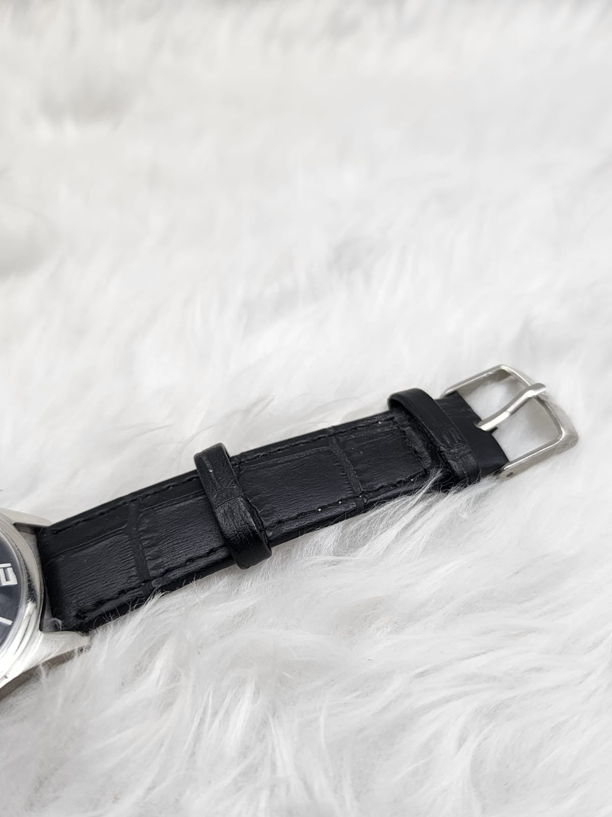 HMT Pilot Para Shock Black Dial 17 Jewels Mechanical Hand-Winding Watch