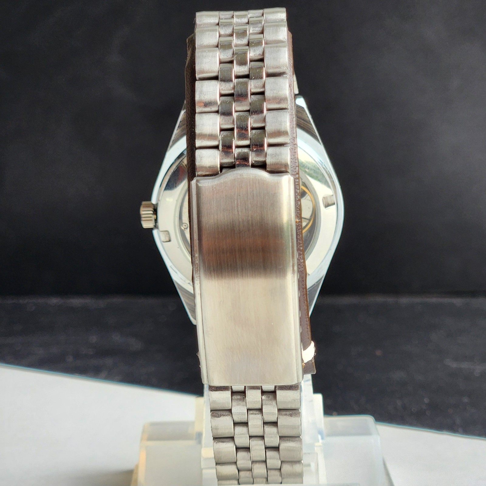 Vintage HMT Kohinoor Fluted Bezel Mechanical Hand Winding Wrist Watch A27
