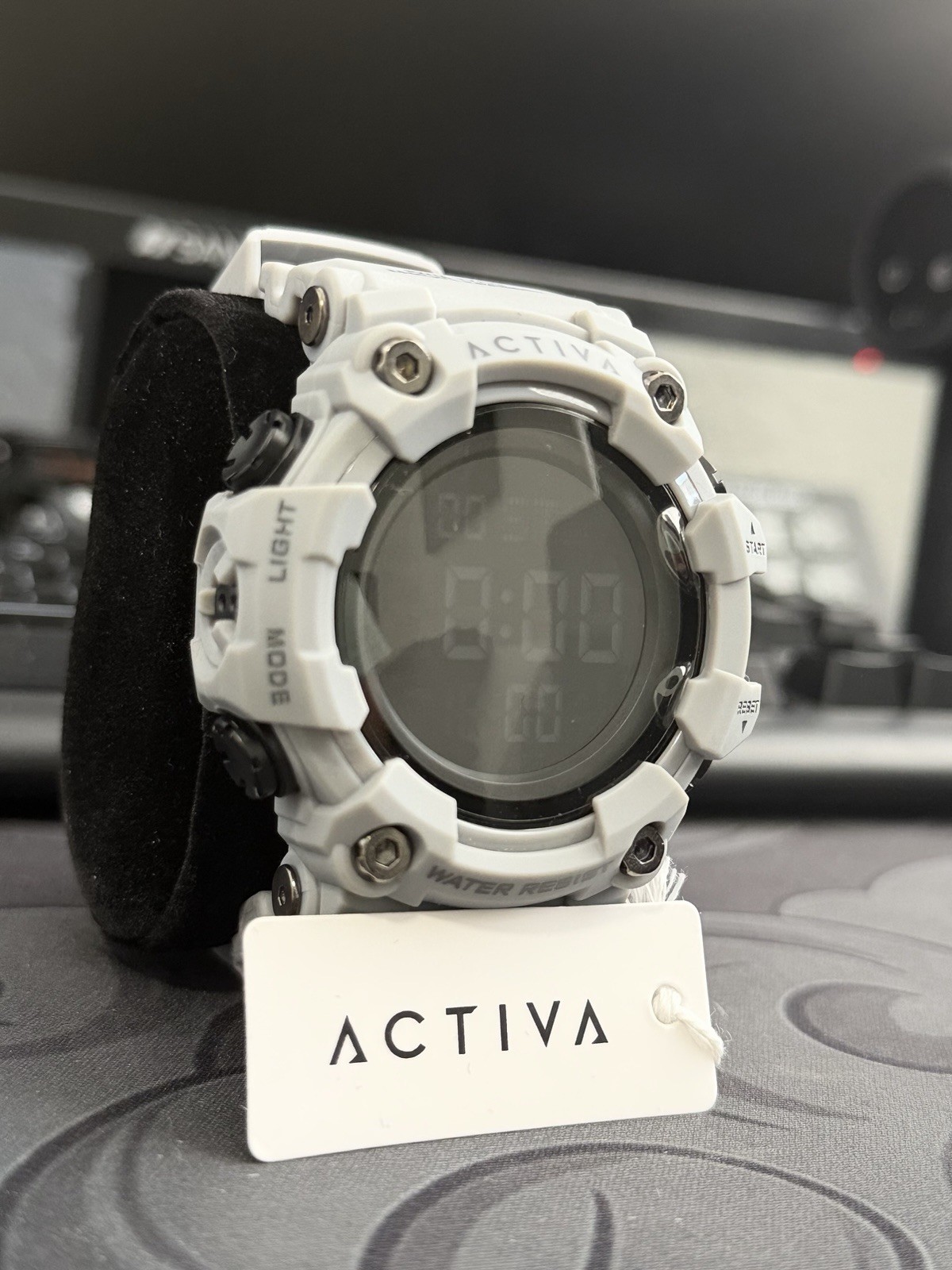 Activa Kadron X Invicta Digital Grey Men’s Watch – 53mm