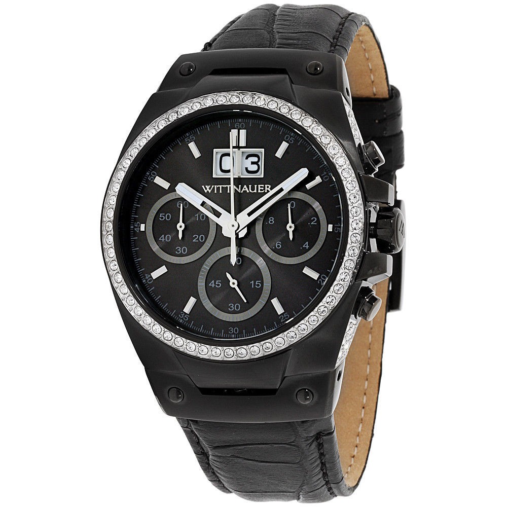 *Chrono Issue* Wittnauer Brody Men’s 41mm Black Chrono Watch WN1012 | by Bulova