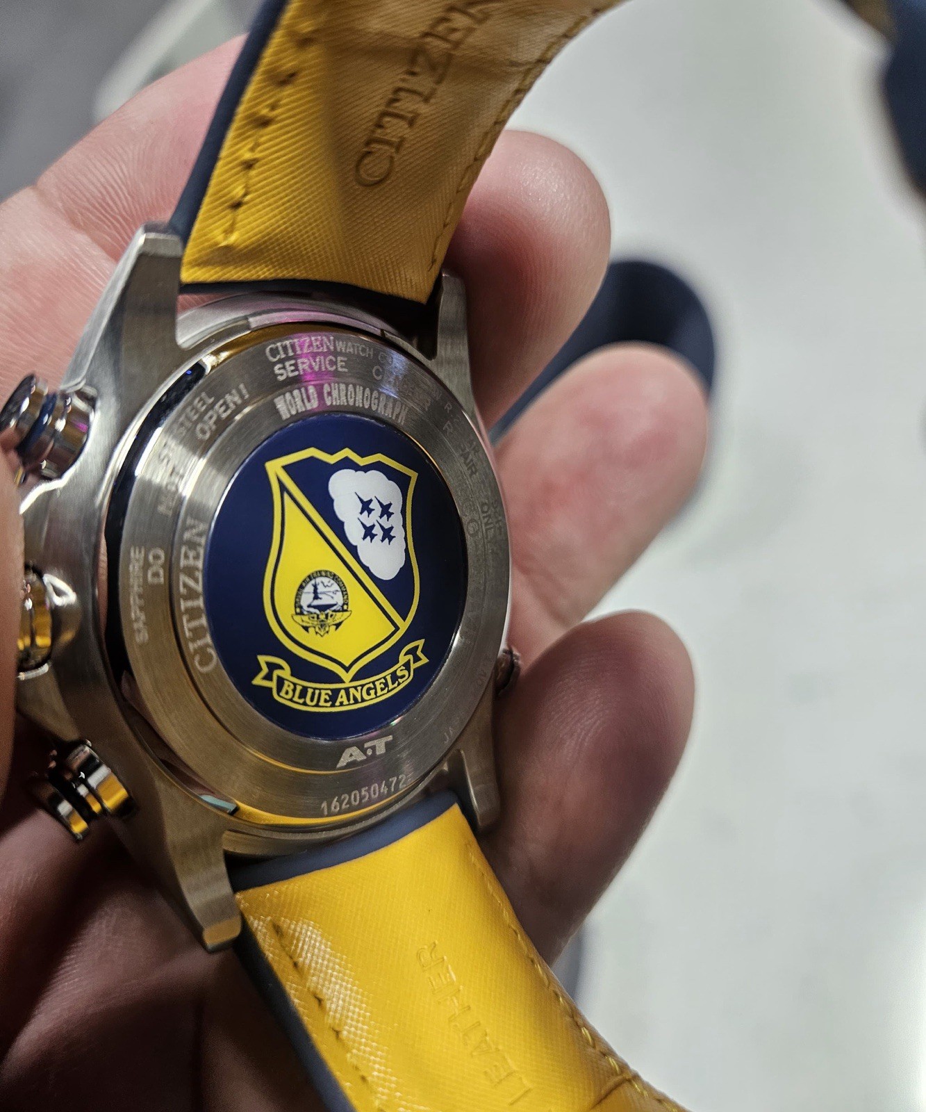 Citizen Eco Drive Blue Angels Blue Men’s Watch – AT8020-03L