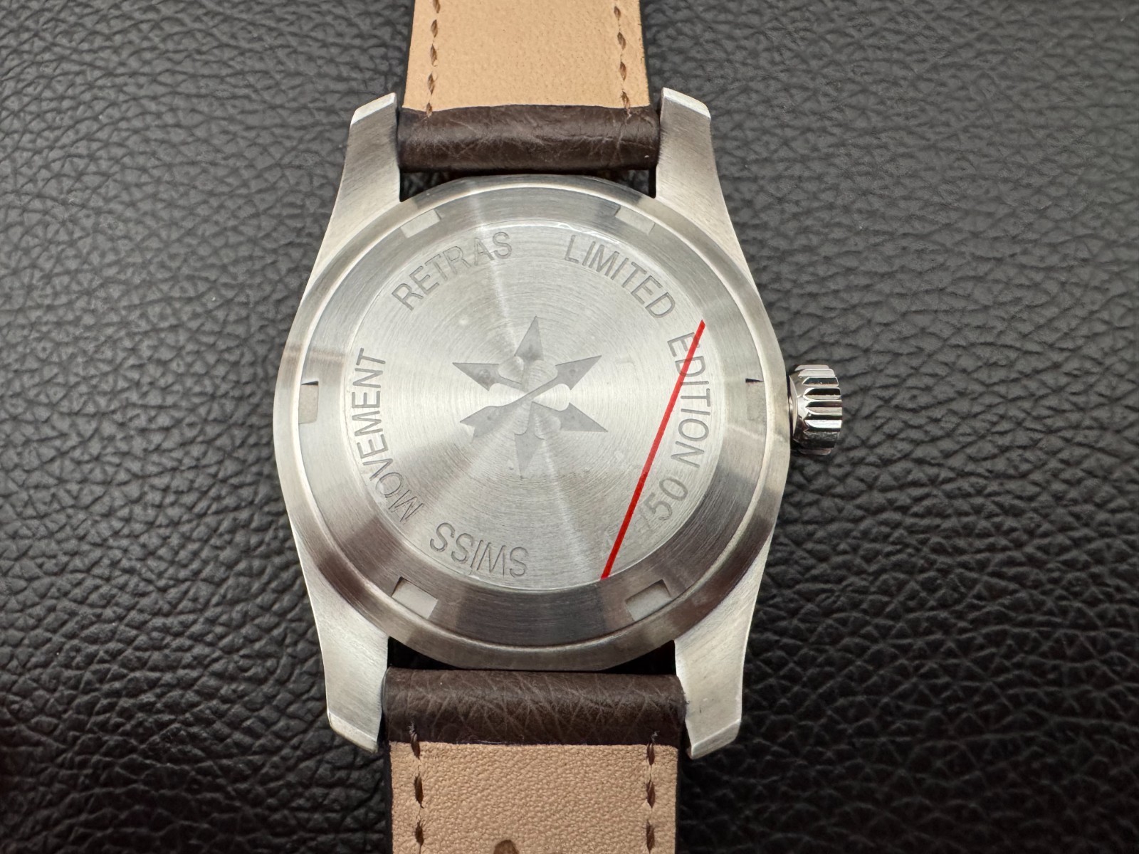 Retras Swiss Automatic Diver Watch 38.5mm STP 1-11 Limited Edition 1 of 50 Rare