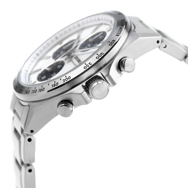 SEIKO SELECTION SBTR039 Stainless Steel Chronograph Quartz Watch 41mm Men’s