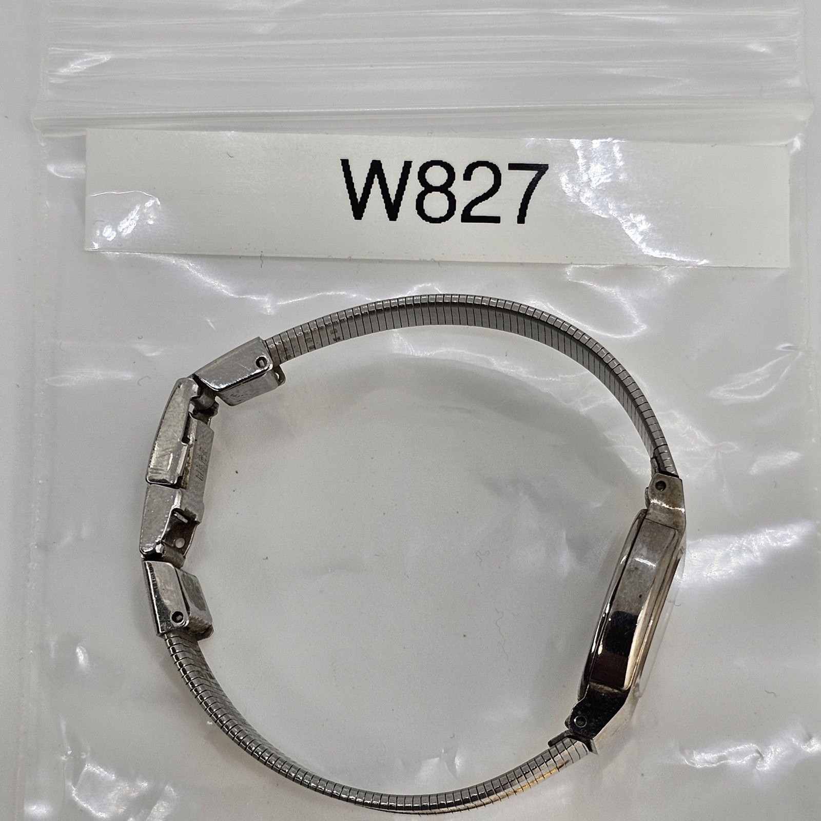 VTG 16MM SEIKO Women’s Watch Gray Dial Two Tone Bracelet 5″ Wrist New Battery