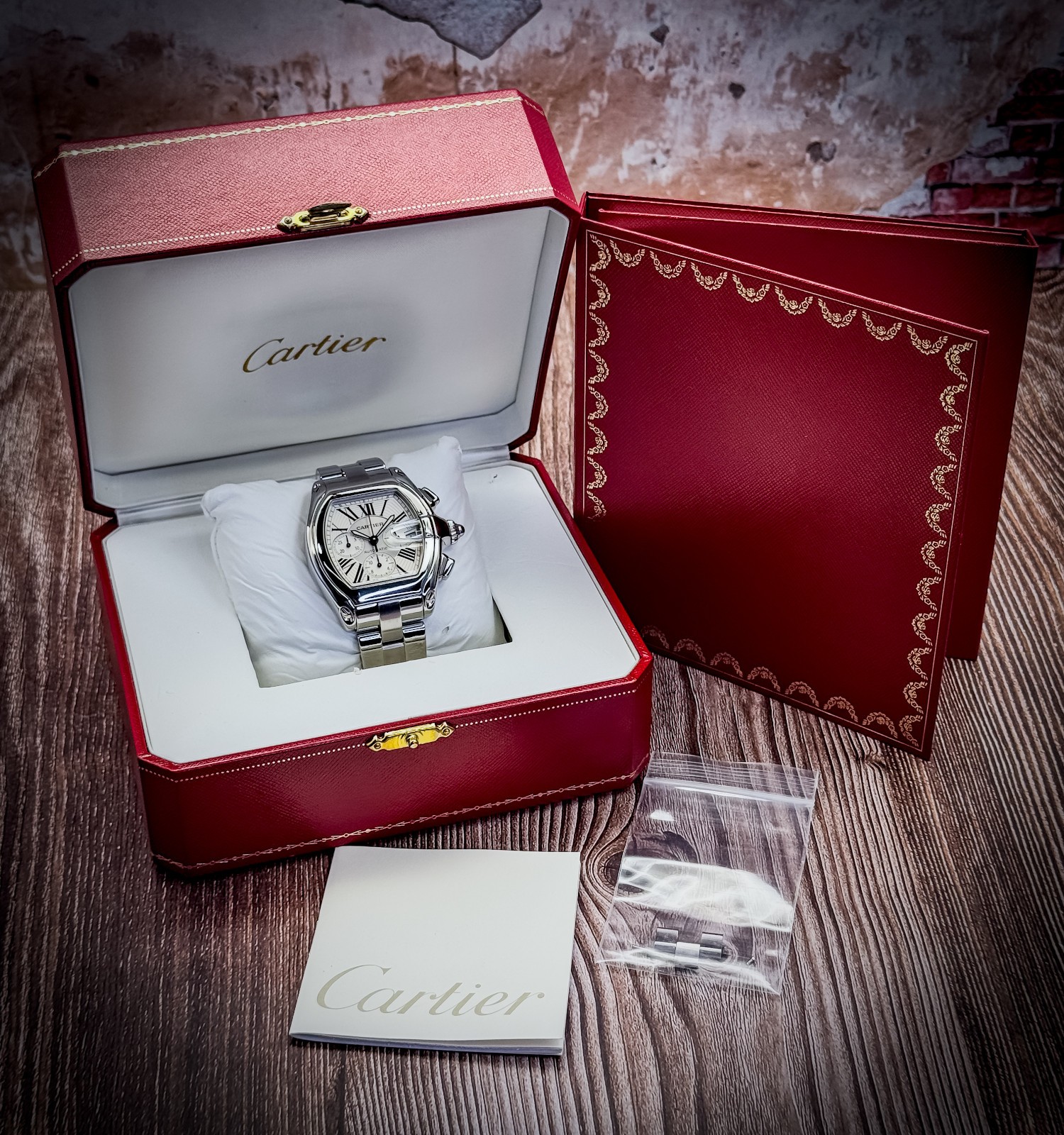 Cartier Roadster Chronograph XL – 2618 – Box & Open Papers