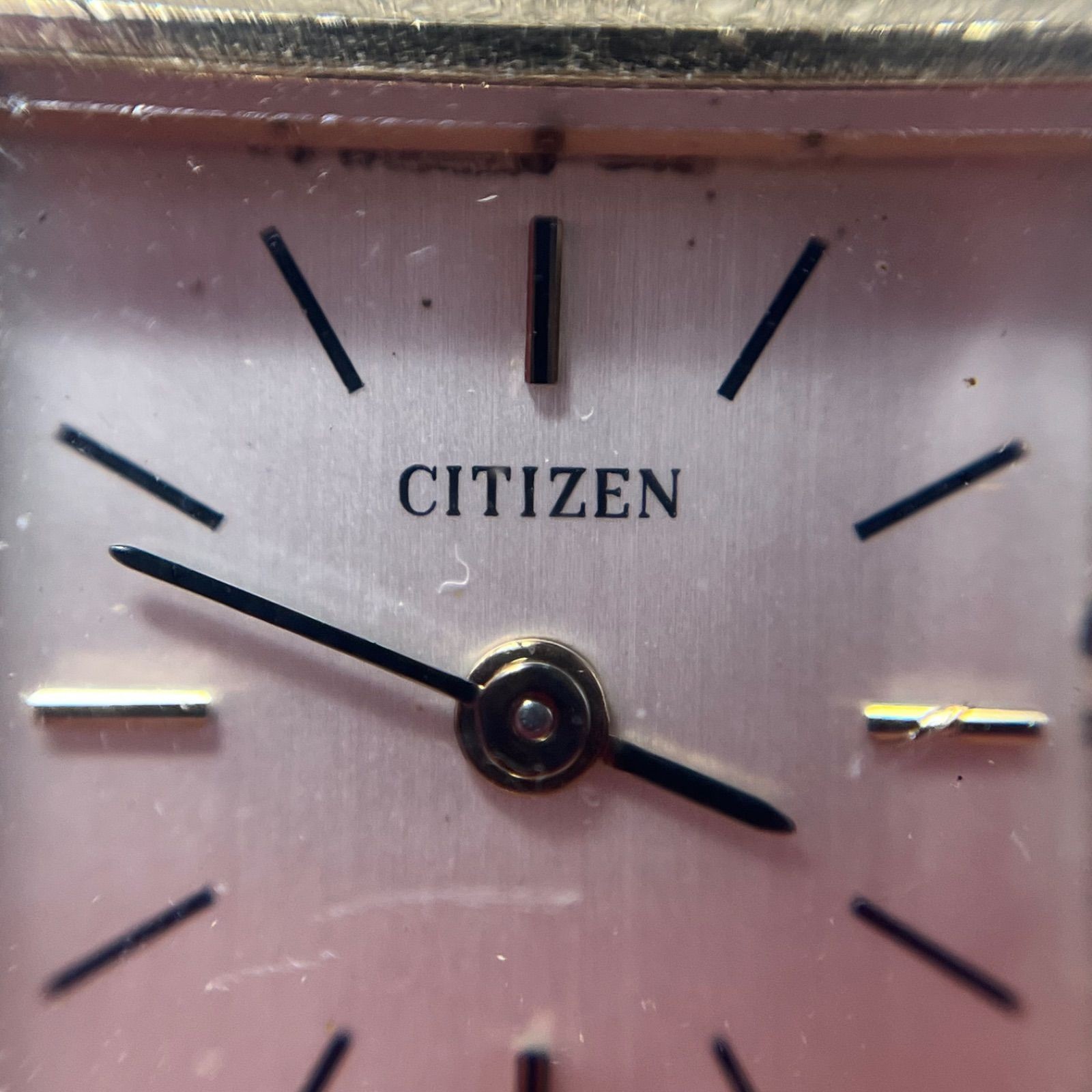 CITIZEN Citizen Women s Hand Wound Working 4 677145S GP Gold Plated Vintage