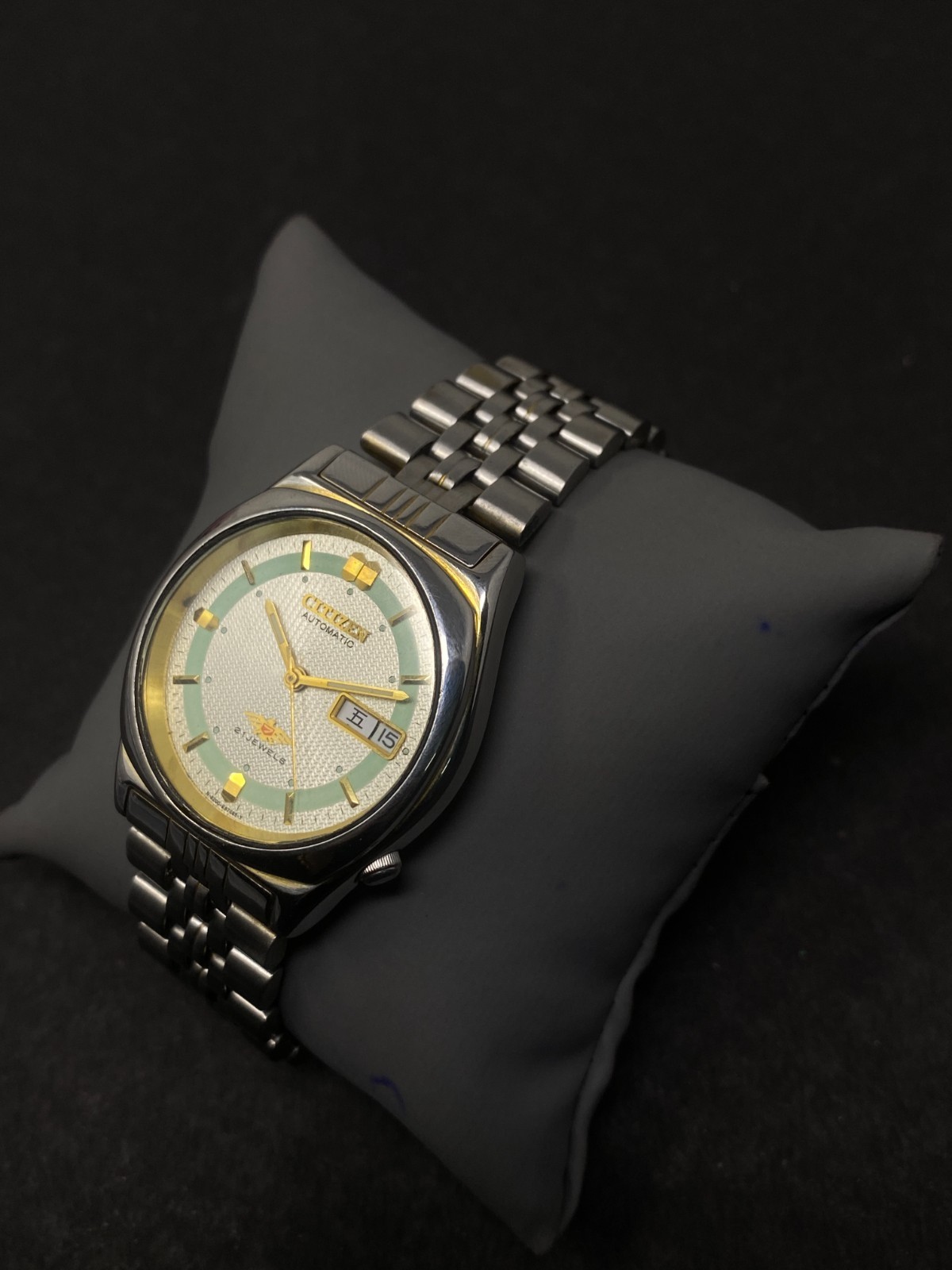 Vintage Citizen Automatic 8200A Japan Movement Day-Date Men’s Wrist Watch