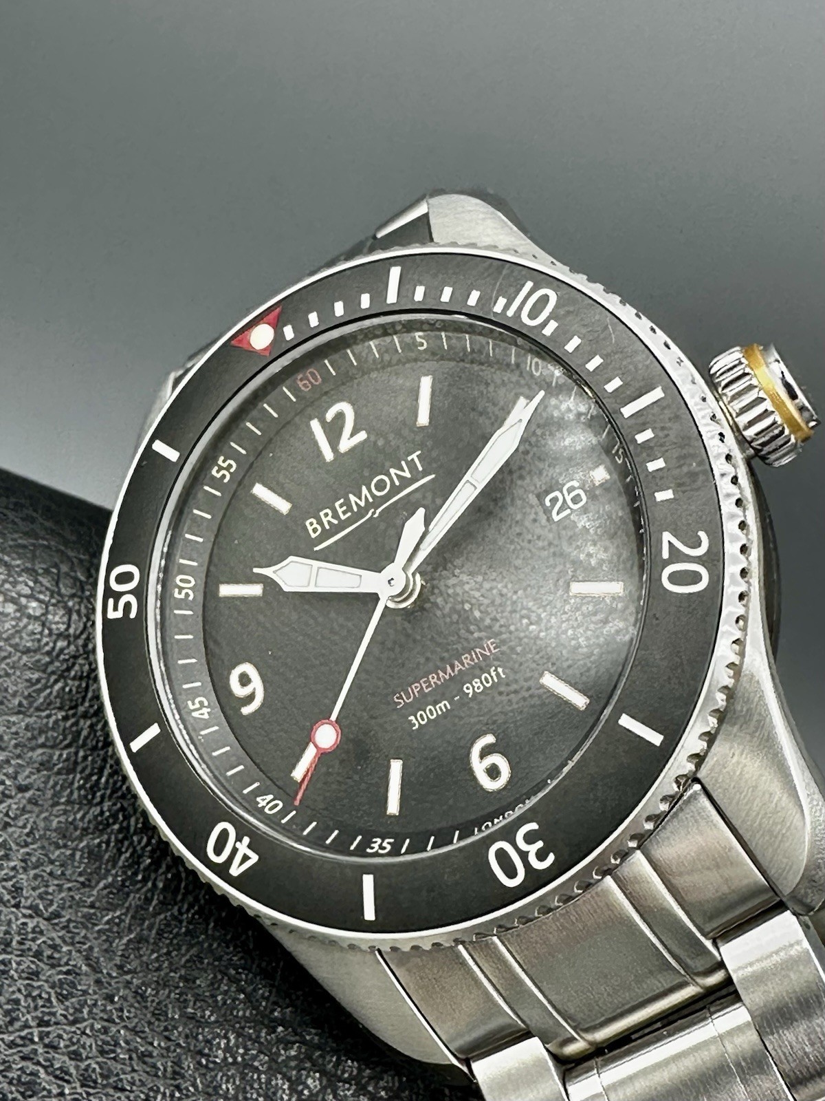 Bremont Supermarine S300 Black Swiss CoSC Certified Automatic Movement 40mm